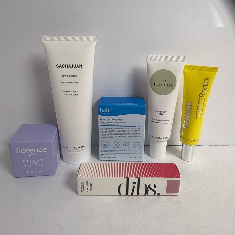 Lot Sachajuan RODIAL Flanerie Belif Dibs Bee Venom Firming Eye Cream Full Size